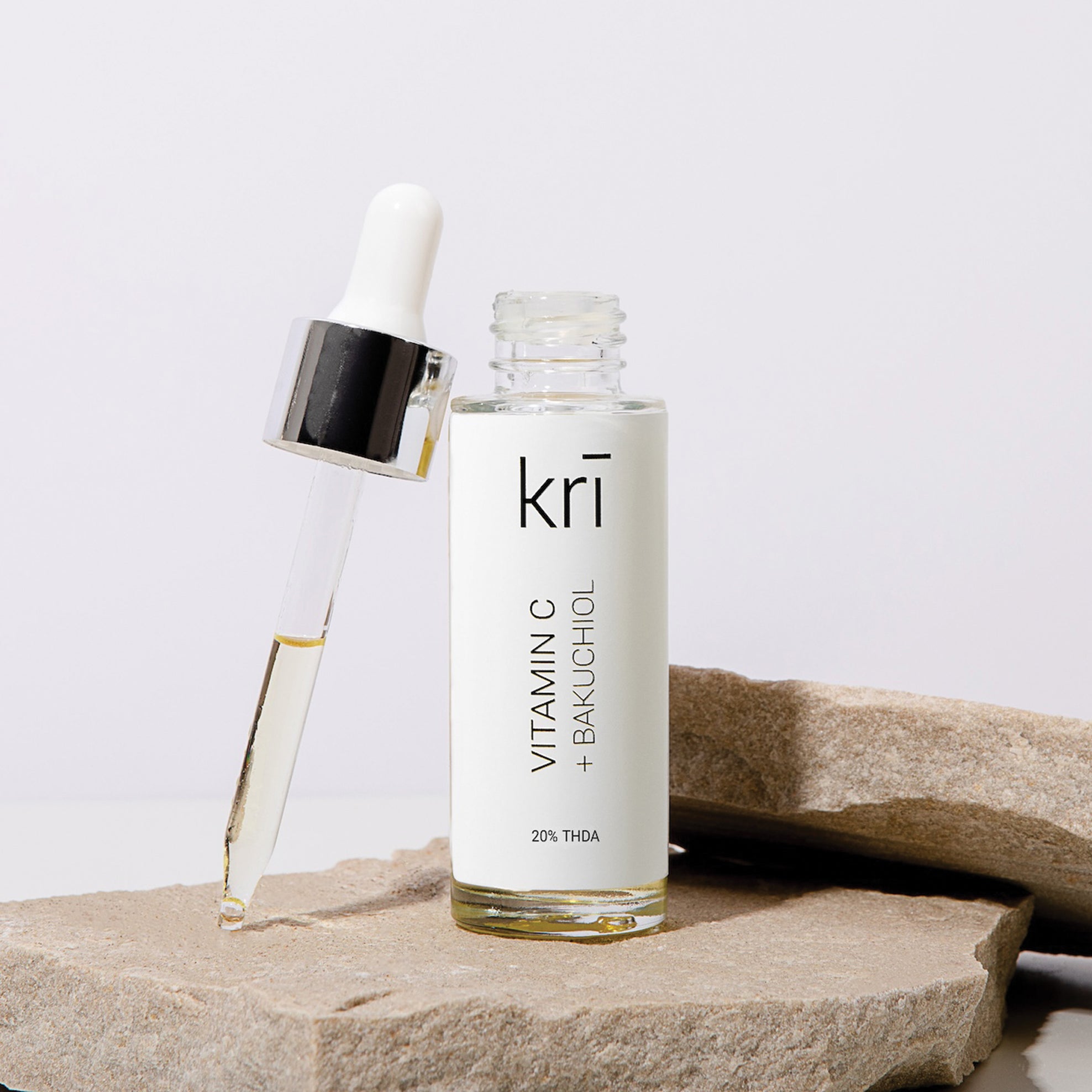 Vitamin C + Bakuchiol Serum | Kri Skincare.